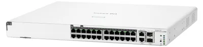 Produktbild von HPE Networking Instant On 1960 24G 20p Class4 4p Class6 PoE 2XGT 2SFP+ 370W Switch - Switch - L3 Lite - managed - 24 x 10/100/1000 + 2 x 10 Gigabit SFP+ + 2 x 100/1000/10GBase-T - an Rack montierbar - PoE (370 W)