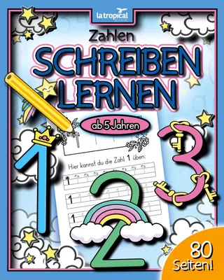 Produktbild von Zahlen schreiben lernen ab 5 Jahren