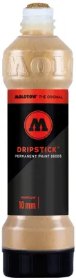 Produktbild von Molotow Dripstick Permanent Paint 860DS 70ml, gold, Squeeze Bottle