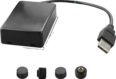 Productafbeelding van Systeem voor bandenspanningsbewaking, compatibel met Android-apparaten, real-time waarschuwingen, extern TPMS-systeem
