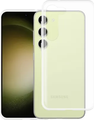 Image de Cazy Coque compatible avec Samsung Galaxy S23 Coque en Silicone - Coque Flexible - Transparant