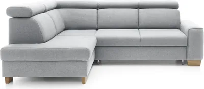 Produktbild von Kaiser Möbel Ecksofa, Eckcouch, Ecksofa BARDO stoff Neve Grau Links
