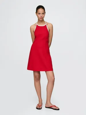 Produktbild von GAP Americana Leinen-Minikleid M