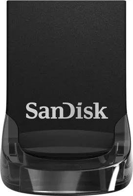 Produktbild von SanDisk Ultra Fit USB-Stick 64 GB USB Typ-A 3.2 Gen 1 (3.1 Gen 1) Schwarz