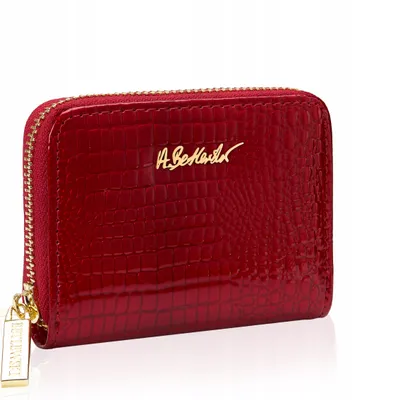 Produktbild von BPD-CR-1044 RED Kleine Damen-Geldbörse CROCO