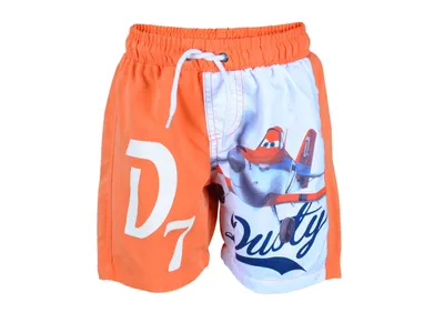 Produktbild von 74839 Disney Planes Shorts Bermuda Orange Gr 128 Schwimmbermuda 100% Polyester ️