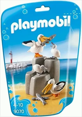 Produktbild von PLAYMOBIL 9070 - Pelikanfamilie