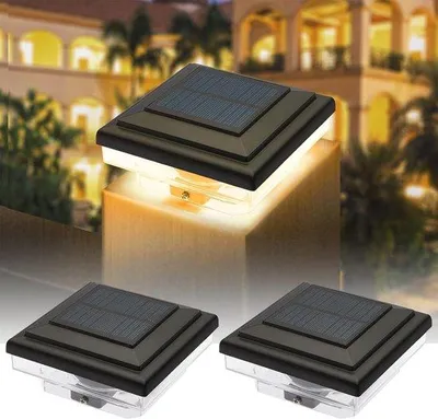 Produktbild von Wasserdichtes Solar-Gartenlicht Warmweiß 2er Set