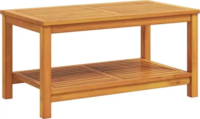 Produktbild von Beistelltisch Öl-Natur 90 x 50 x 45 cm Massivholz Akazie
