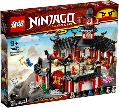 Produktbild von LEGO® NINJAGO® Legacy  (70670) Kloster des Spinjitzu