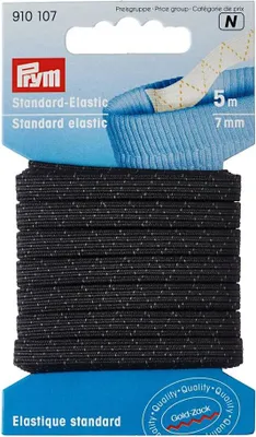 Obrázok produktu pre Guma štandardná, 7 mm, čierna, 5 m