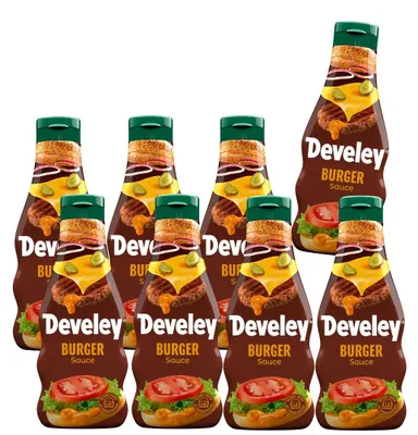 Produktbild von Develey Burger Sauce - 8x 250ml