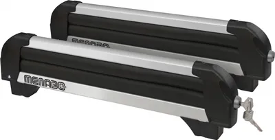 Produktbild von Menabo Skiträger Snowboardträger Universal Abschließbar Schwarz 2x