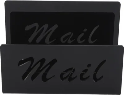 Obrázek produktu pro Poštovní držák Akrylový pultový poštovní organizátor Desktop File Holder Letter Sorter Držák obálek pro domácí školu Kancelář