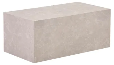 Produktbild von HOME DELUXE - Couchtisch Amiri L - Farbe: Beige, Größe: 95 x 50 cm, MDF Platte, bereits fertig montiert I Wohnzimmertisch Beistelltisch Sofatisch