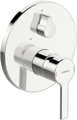 Produktbild von HANSA Fertigmontageset mit Funktionseinheit Einhand-Wannen-Batterie HANSARONDA 83849573