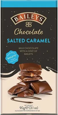 Produktbild von Baileys Milk Chocolate Salted Caramel aus Original Baileys Likör 90g