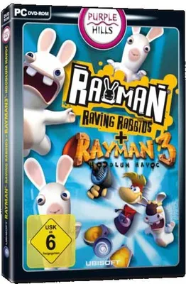 Produktbild von Rayman Raving Rabbids + Rayman 3