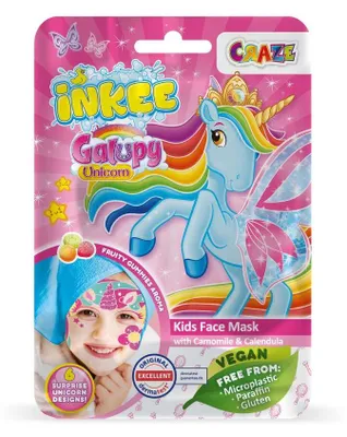 Produktbild von CRAZE INKEE Galupy Einhorn-Gesichtsmaske