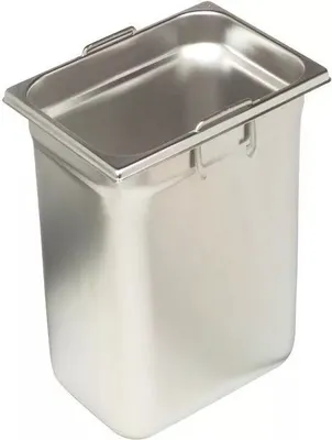 Produktbild von RIEBER GN-Behälter 1/6 18/10 Edelstahl, Tiefe: 200 mm, Inhalt: 2,80 Liter