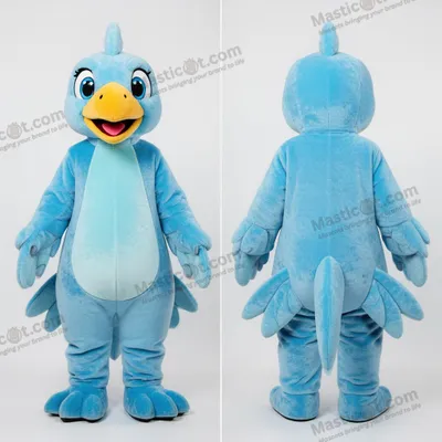 Obrázok produktu pre Modrý plyšový maskot archeopteryx