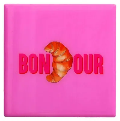 Produktbild von Gift Company Glasuntersetzer Love Tiles Bonjour Croissant