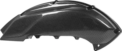 Image de Couverture du filtre à air de la moto, style fibre de carbone, bouclier de protection du nettoyeur moteur, pour NMAX 125 155 2020 à 2024