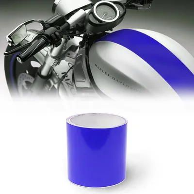 Immagine prodotto di Strisce Strisce adesive per moto 1 filo Blu 100 mm x 2 mt