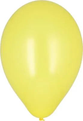 Produktbild von 120 Papstar Luftballons Ø 25 cm gelb 18986