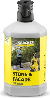 Produktbild von Kärcher Stein- und Fassadenreiniger 3-in-1 RM 611, Steinterrassen, Mauern, 1 l