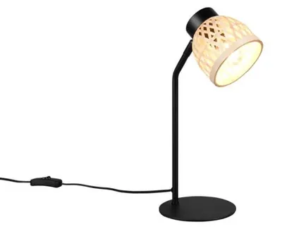 Immagine prodotto di Casalum R56091032 Laurent E14 Lampada da tavolo Nero opaco