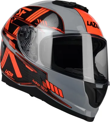 Zdjęcie produktu dla Kask Motocyklowy LAZER RAFALE EVO Roadtech (kol. Szary - Czerwony - Matowy) L