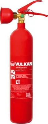 Produktbild von Vulkan C2, 2kg CO2 Kohlendioxid Feuerlöscher
