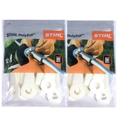 Produktbild von Stihl PolyCut Ersatzklingen Ersatzmesser 41110071001 (2 Packg. = 24 Stück)