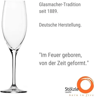 Produktbild von 6x Stölzle Lausitz Classic Champagnerglas 240 ml Champagnerkelch