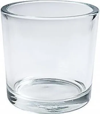 Produktbild von Teelichthalter, Dekoglas HEAVY zylindrisch rund H 14cm D. 14cm Glas Jodeco