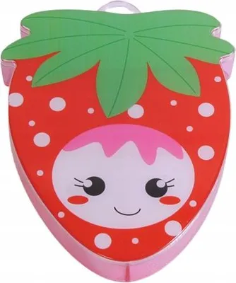 Zdjęcie produktu dla Organizer Na Koraliki Pudełko Pojemnik Truskawka