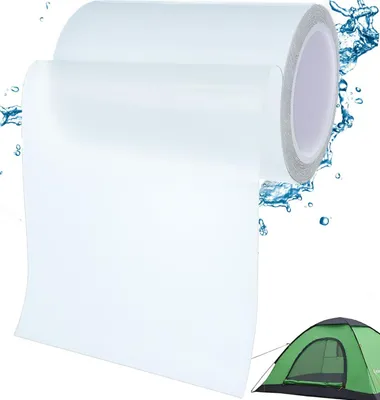 Produktbild von Reparaturklebeband – 10 cm x 2 m – Wasserdichter Flicken – Reparaturtuch – Zeltklebeband – Leckageband – Wasserdichtes Dichtungsband – Universell