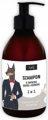 Produktbild von LAQ Dobermann Shampoo für Männer 1 in 1 energetisierend 300 ml /7244