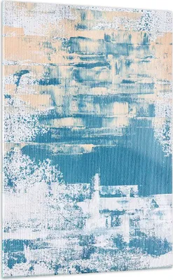 Produktbild von Bilder auf glas - Einteilig - Blau Farben Hintergrund - 70x100cm - Glasbilder - Wandbilder - Bilder - zum Aufhängen bereit - Wanddekoration aus Glas - Glas Bilder - Wandbild auf Glas - GPA70x100-5062