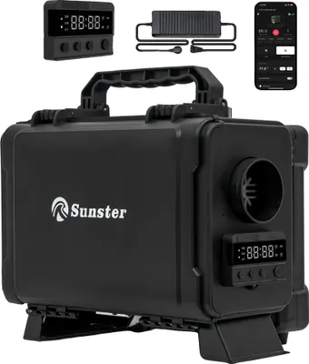 Produktbild von Diesel-Luftheizung, LTE 4G Steuerung, Automatische Temperaturregelung, 8KW
