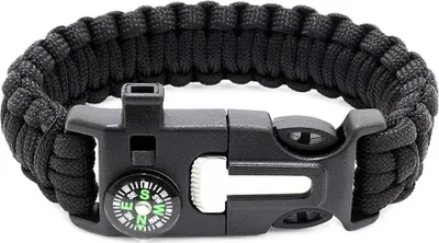 Produktbild von Verk 14372_CZ Survivalarmband 5 in 1 schwarz