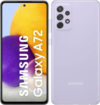 Produktbild von Samsung Galaxy A72 4G SM-A725F, 17 cm (6.7"), 6 GB, 128 GB, 64 MP, Android 11, Violett