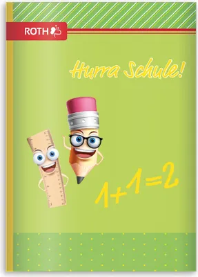 Produktbild von Muttihefte/ Oktavhefte, A6, 64 Seiten liniert, Hurra Schule