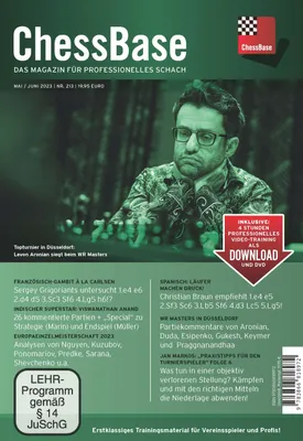 Produktbild von ChessBase Magazin 213