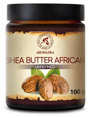 Obrázek produktu pro Sheabutter, za studena lisované, 100g, pro intenzivní péči o pleť