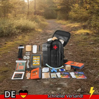 Produktbild von Überlebens Ausrüstung mit Molle-System-Überlebens Kit Erste-Hilfe-kompatible
