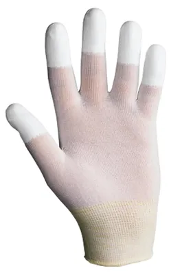 Obrázok produktu pre Pracovné rukavice Sir Safety Elastan vhodné pre styk s potravinami, sPolyuretánpovrchovou úpravou, 12 párov, veľkosť L, biele
