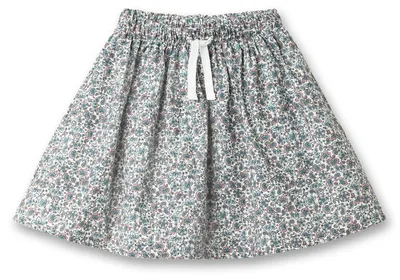 Produktbild von Sanetta Pure Mädchen-Rock blau Blumen 104