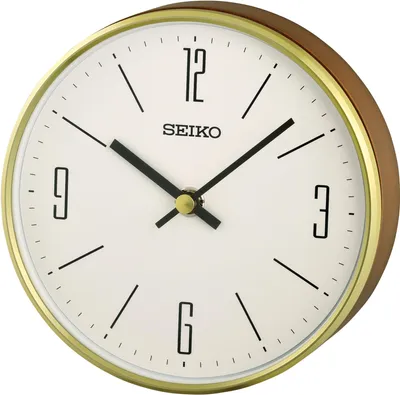 Immagine prodotto di Seiko QXG158G Orologio da tavolo in legno/oro
